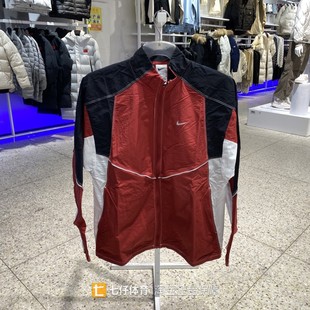 Nike耐克正品 春秋男子立领拼接速干运动休闲夹克外套IF2029 新款