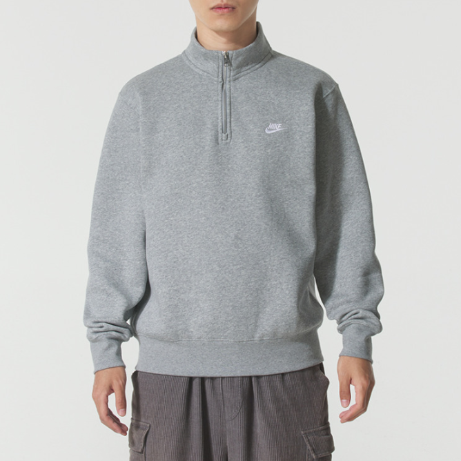 Nike耐克正品新款秋季男子运动休闲户外半拉链针织长袖卫衣FN3865,运动服/休闲服装,运动卫衣/套头衫,淘宝优惠券,粉丝福利购,淘宝优惠卷