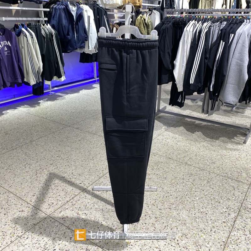Nike耐克正品秋季新款男针织加绒保暖户外运动休闲束口长裤FN3806