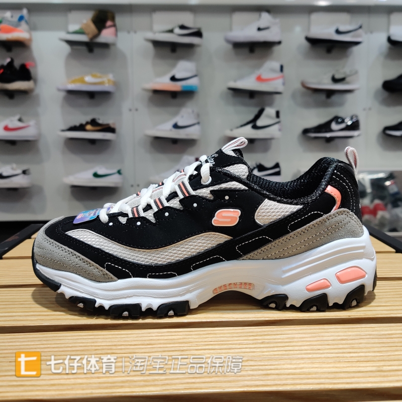 Skechers斯凯奇正品春季新款女熊猫老爹透气休闲运动鞋11422-BKW 运动鞋new 运动休闲鞋 原图主图