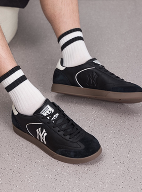MLB正品新款春秋男女同款百搭低帮缓震透气运动休闲板鞋3ASXCB16N