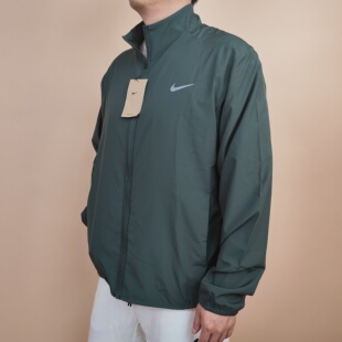 Nike耐克正品 新款 男子防风梭织立领运动休闲夹克FB7500 084 秋季