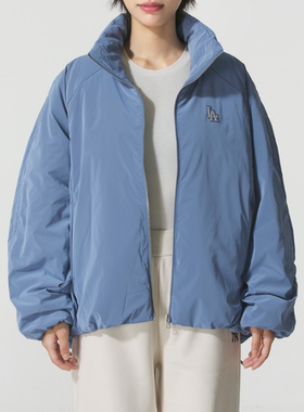 MLB正品新款冬季男女同款纯色百搭时尚logo运动羽绒服3FDJB0856