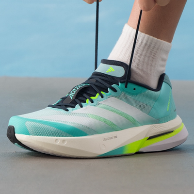 Adidas阿迪达斯正品新款春秋男子缓震轻便时尚竞速跑步鞋JS4945