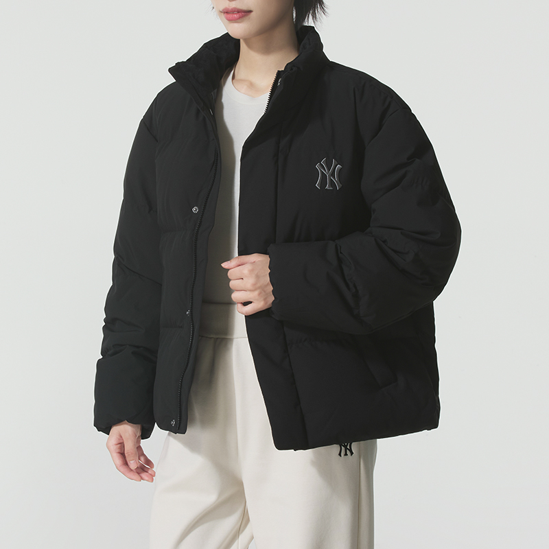 MLB正品新款冬季男女立领鹅绒防风保暖百搭休闲羽绒服3ADJM1256