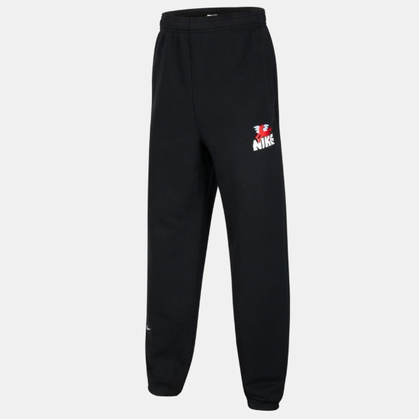Nike耐克正品新款春秋季儿童款松紧日常休闲印花针织长裤IR0101