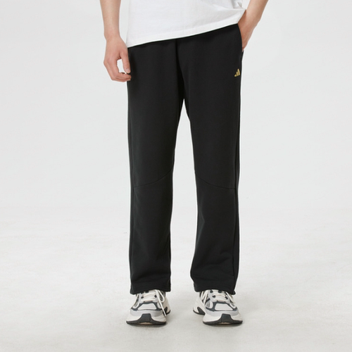 Adidas阿迪达斯正品新款春秋男款纯棉毛圈直筒刺绣运动长裤KE4065