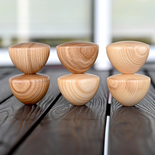 非原装配件手摇磨豆机木柄握柄木把手适用于C40 1zpresso/汉匠K6