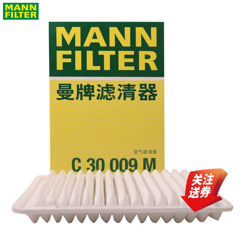 曼牌空气滤清器C30009M适配丰田
