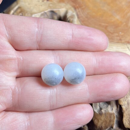 和田玉新疆籽料青花单珠多宝配珠12mm