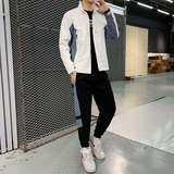 1秋季卫衣男潮流夹克套装男A210-TZ9381-P85，男装夹克，星座210-3