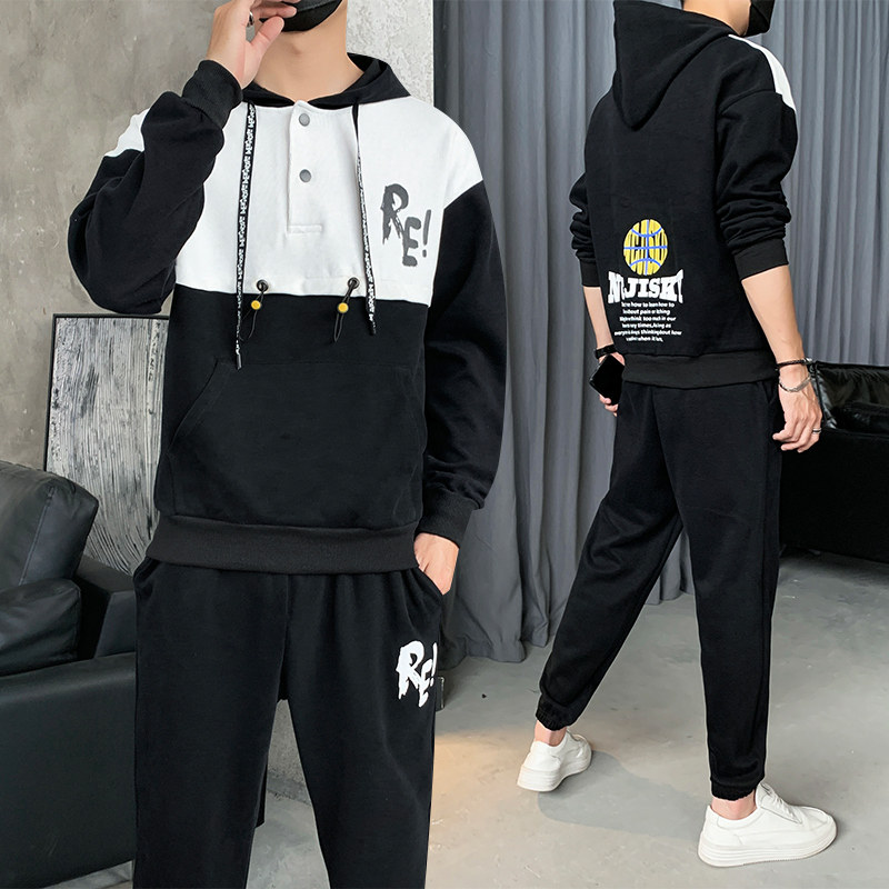 秋季套装男潮流两件套男装A210-TZ9836-P65图片