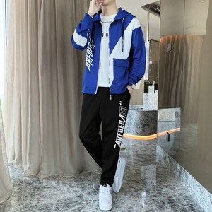 3春季套装男亲少年学生休闲运动套装长袖A210-TZ886-P70图片