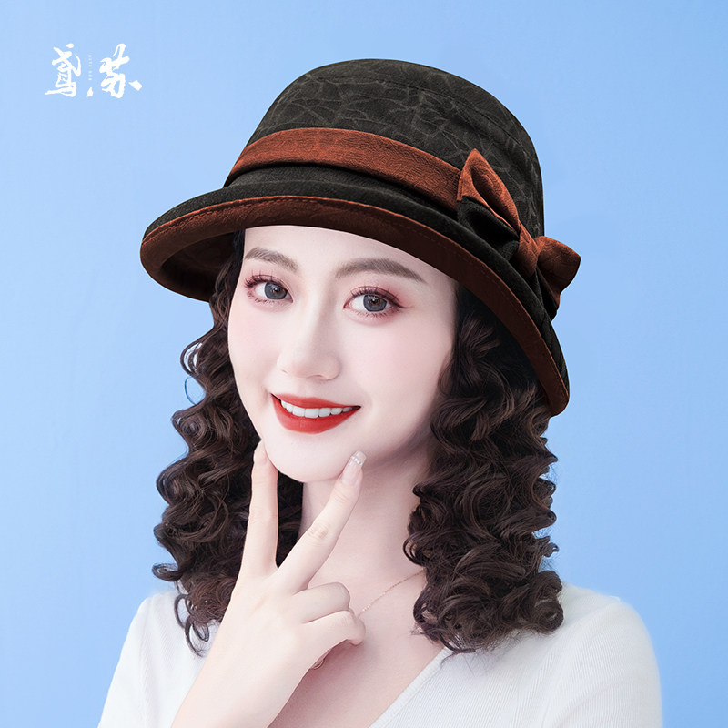 2026新款短卷发带假发帽一体可拆图片