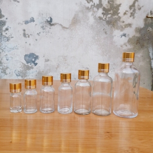 密封玻璃小酒瓶50ml 玻璃白酒瓶 小酒瓶100ml 小酒瓶子 药酒瓶子