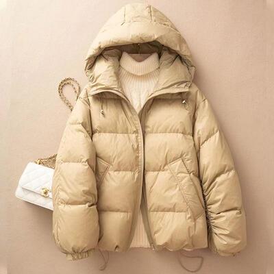 2025冬季新款女士宽松羽绒棉服