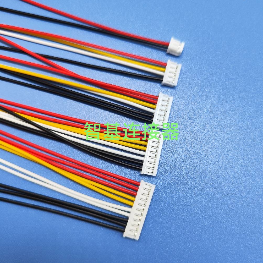 molex51065系列国产间距2.0单头线 51065-0800  2P至10P线长200mm
