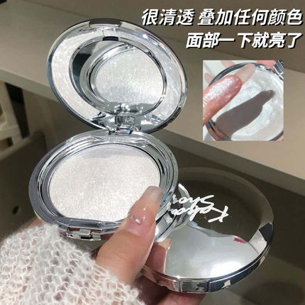 闪门信徒！土豆泥爆闪高光膏脸部提亮细闪显色服帖自然立体单色女