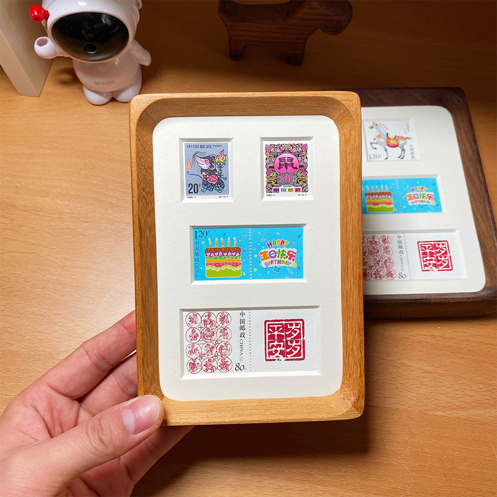 黑胡桃木现代简约礼品榫卯结构