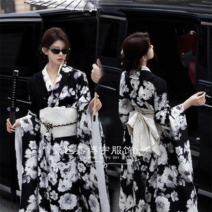 影楼新款和服黑道千金和服浴衣写真服旅拍摄影写真服