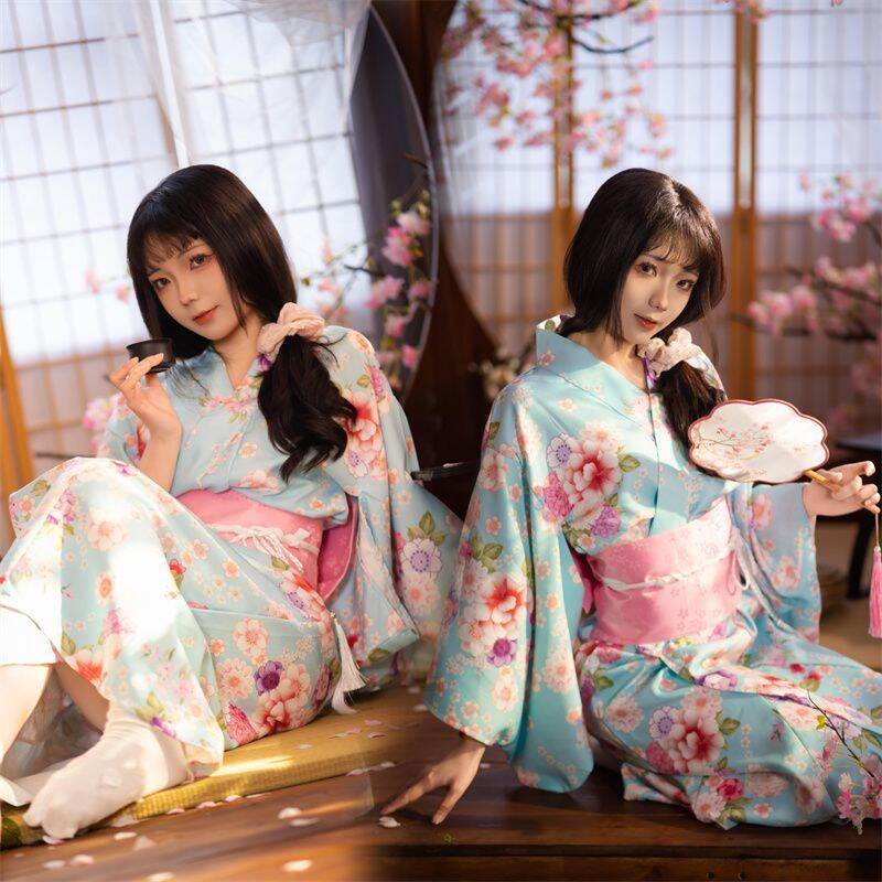 和服cos女正装传统日本写真神明