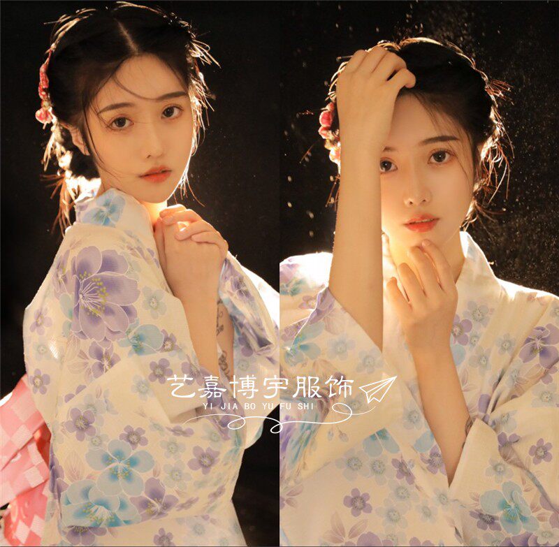 影楼写真主题服装新款日系摄影夏季改良和服拍摄旅拍个人日式和服