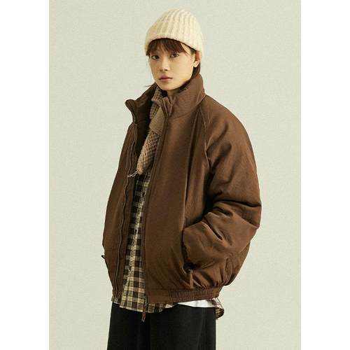 GoodNorth加厚保暖日系复古棉服