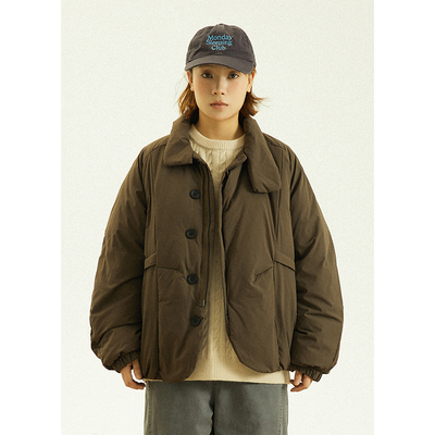 GoodNorth立领短款羽绒服外套