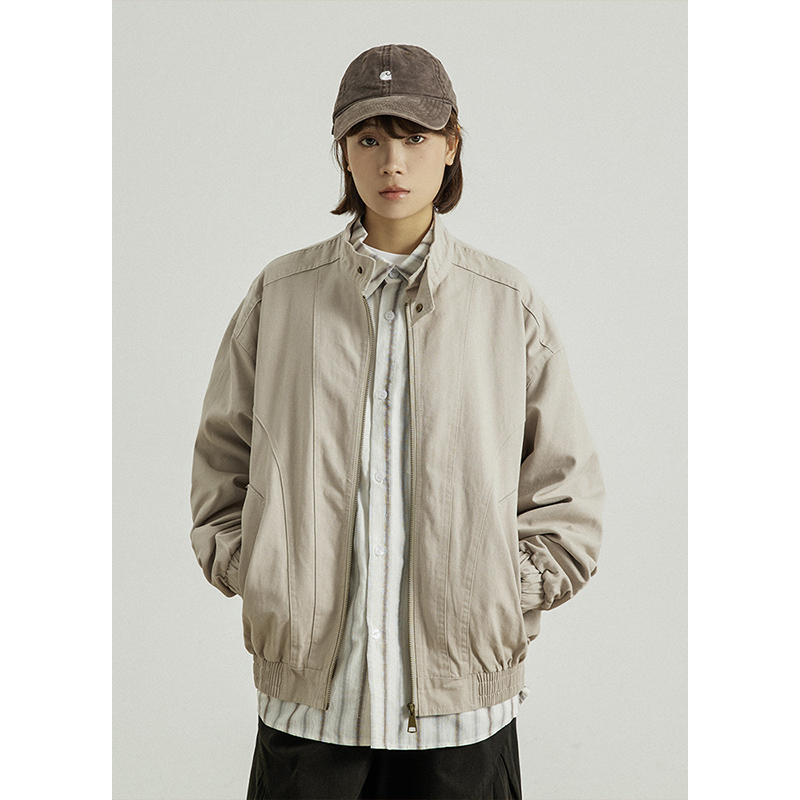 GoodNorth日系复古水洗夹克外套