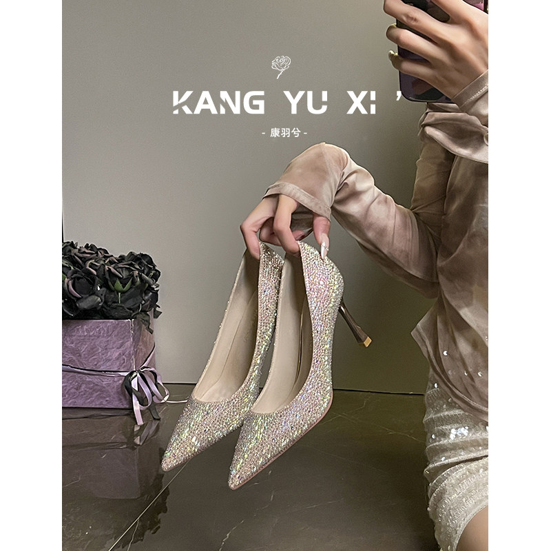 康羽兮丨巨好看的一双气质高跟鞋图片