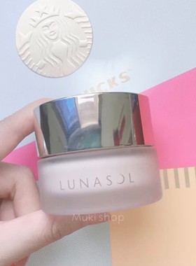 日月晶采lunasol保湿光透粉霜粉底液遮瑕持久水光奶油肌