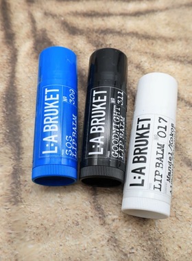 LA BRUKET椰子巨无霸润唇膏滋润保湿护唇棒14g 新品橙花薄荷