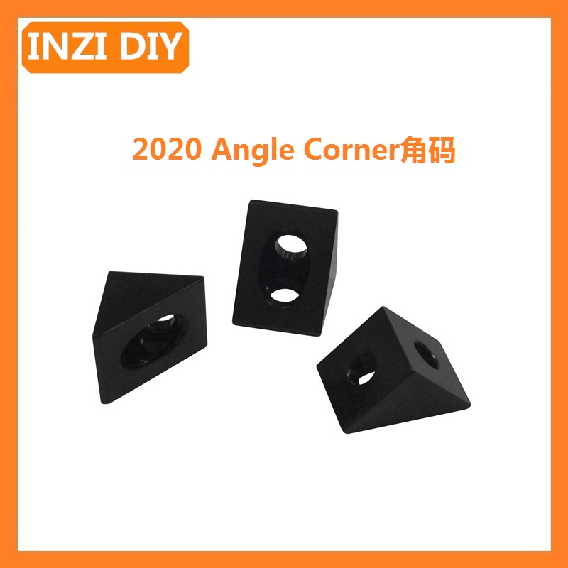 机加工8个两通角码20三角形连接