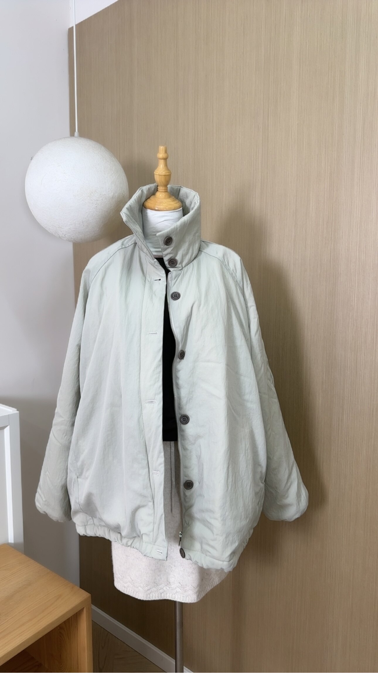 韩国东大门韩代25冬款立领棉服外套内里绒内胆保暖防风外套女