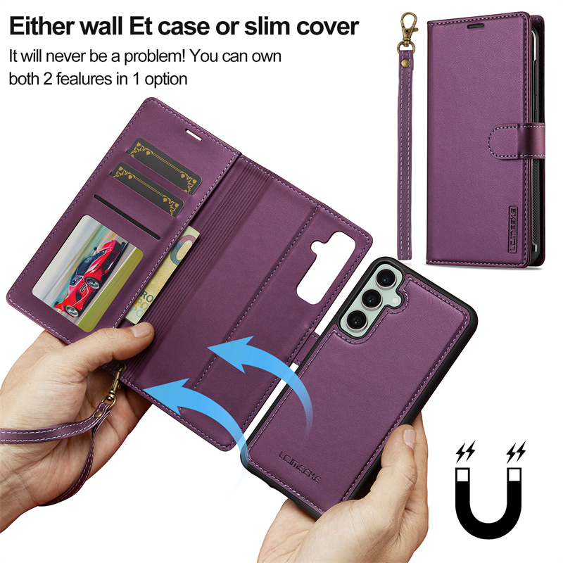 适用于苹果iphone SE2/SE3/SE 2020/SE 2022手机壳皮套二合一分体功能保护套翻盖式全包边防摔硬外壳插卡支架