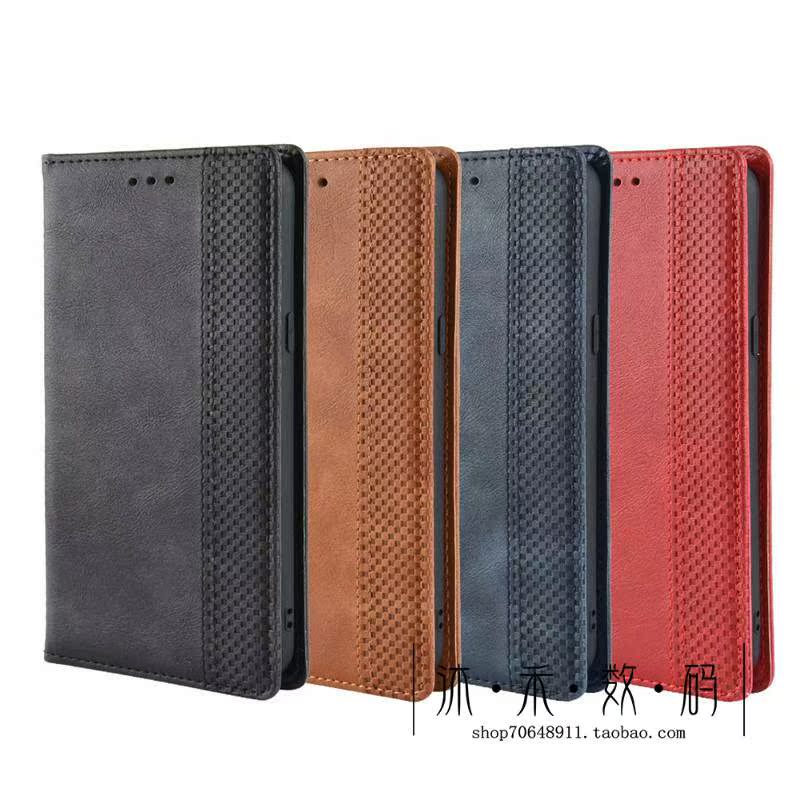 适用于三星Galaxys A6S手机壳SM-G6200保护套磁吸扣翻盖商务皮套