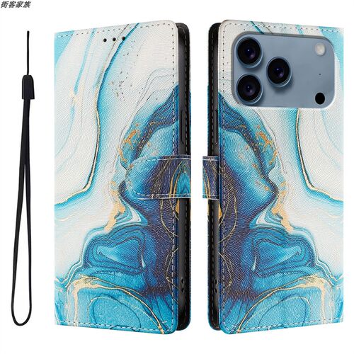 适用于华为 Nova P60/P50/P40/6SE Pro Lite Art 4G手机套卡通彩绘保护套翻盖皮套防摔软硅胶外壳插卡支架