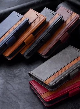 适用于摩托罗拉Moto G Stylus 2024 5G 手机套防盗刷保护套翻盖式防摔皮套软硅胶全包边外壳侧吸扣插卡创意