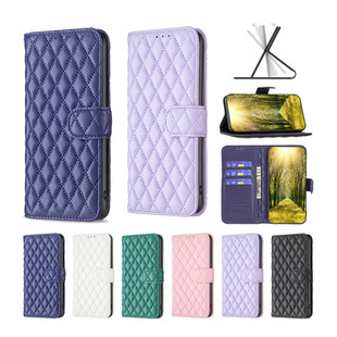 适用于红米Redmi Note9 Pro Max/Note 9S手机壳格纹保护套商务搭扣翻盖皮套软硅胶防摔插卡支架奢华纯色英伦