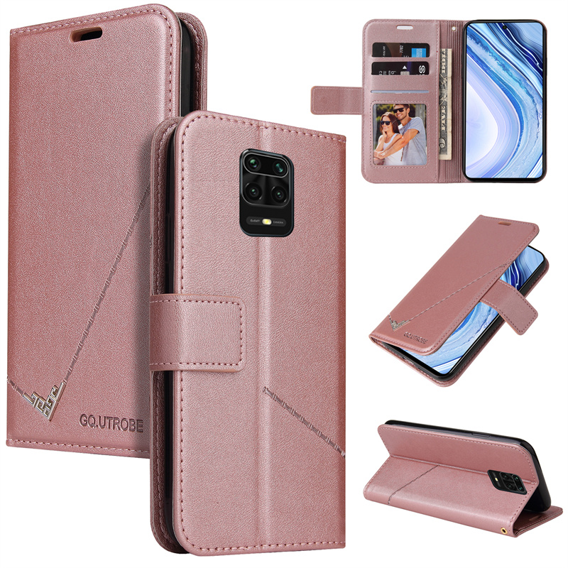 适用于小米poco m2pro手机壳红米note9pro海外版皮套note9s保护套