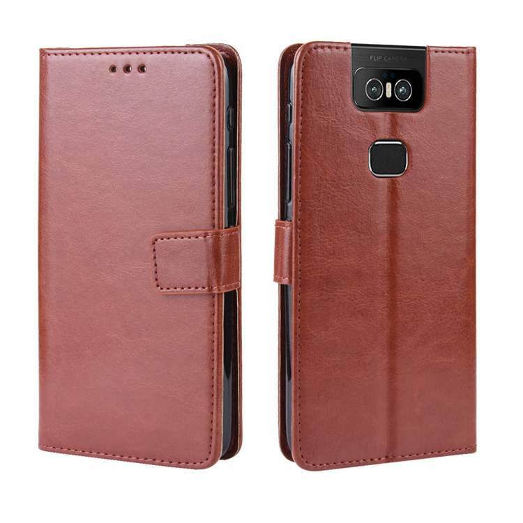 适用于华硕Zenfone6手机壳翻盖式ZS630KL防摔保护套 I01WD男女款