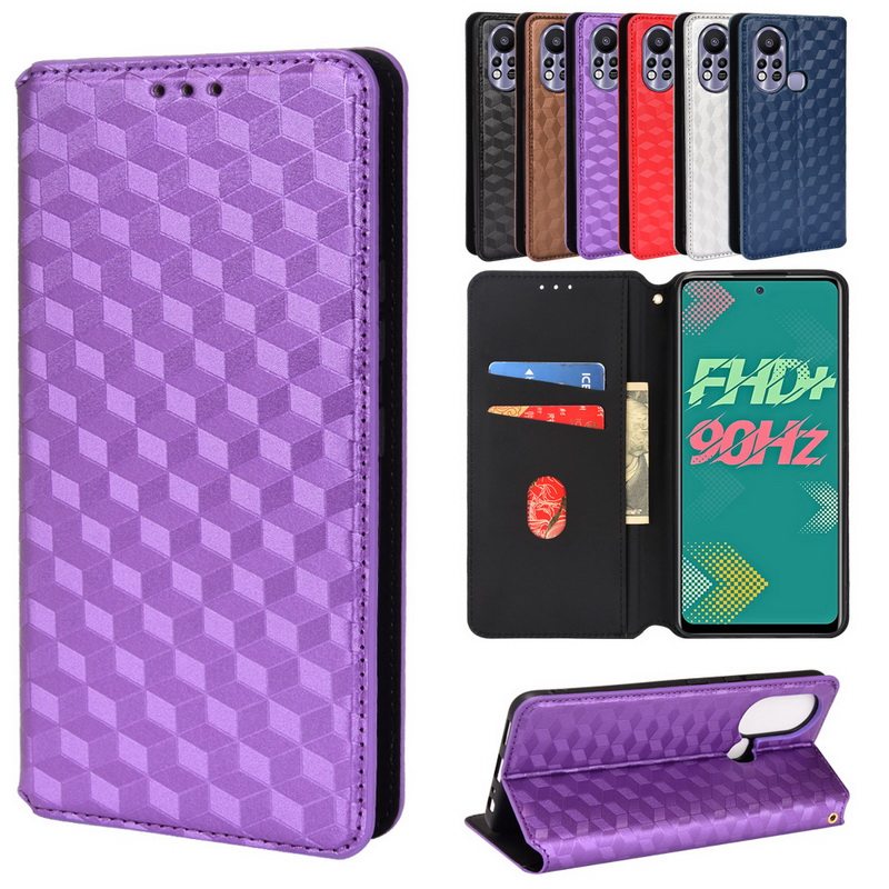 适用于传音Infinix Hot 11S手机壳X6812保护套高档男款翻盖式皮套