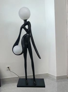 新款迎宾人物后现代落地