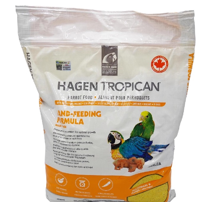 哈根牡丹新款上市-哈利雏鸟幼鸟易消化大中小型鹦鹉奶粉新5kg袋