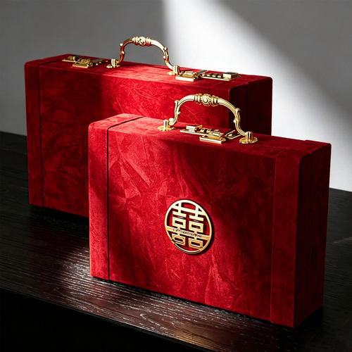 订婚彩礼现金钱盒子高档礼金箱