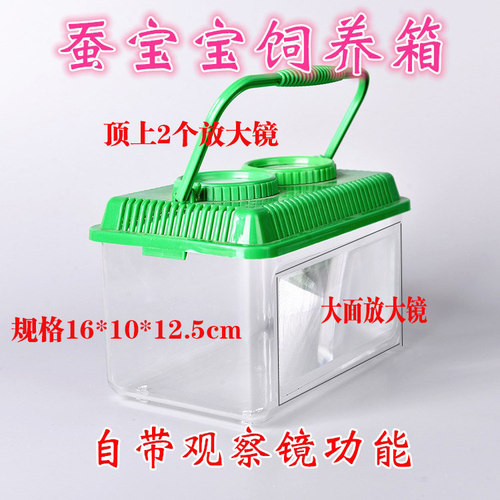 蚕宝宝观察手提饲养别墅学生