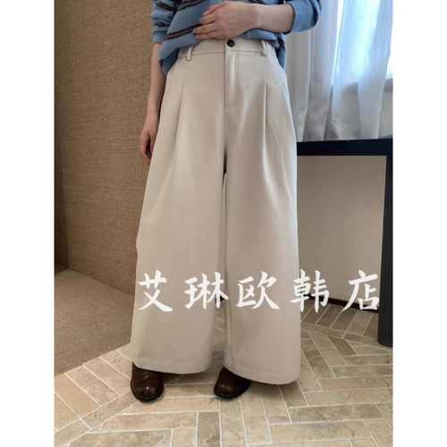 25286后松紧腰内里磨毛休闲裤