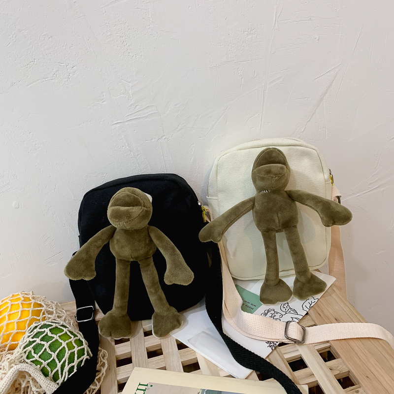 the republic of korea ins Doll Legs Frog Inclined shoulder bag solar system Harajuku Harbor Wind Funny doll girl The single shoulder bagin the Leather/Lady bags/Men's bag, Ms. bags  category - from Buy2taobao.com to provide professional Taobao agent buy service