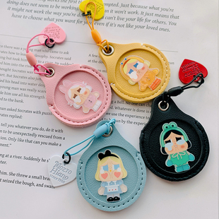 可爱潮牌哭娃娃创意水滴电梯卡保护套门禁卡套钥匙扣一体可感应