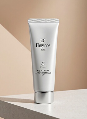 日本委托代买elegance雅莉格斯新款水润透明感防晒霜50g SPF50